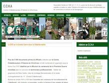 Tablet Screenshot of ccha.fr